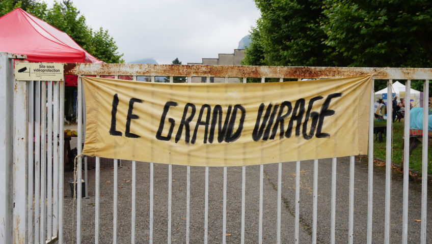 La bannière du Festival Grand Virage