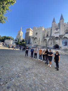Journée d'intégration dans Avignon